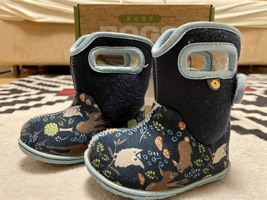 Cizme Baby Bogs 20 Woodland