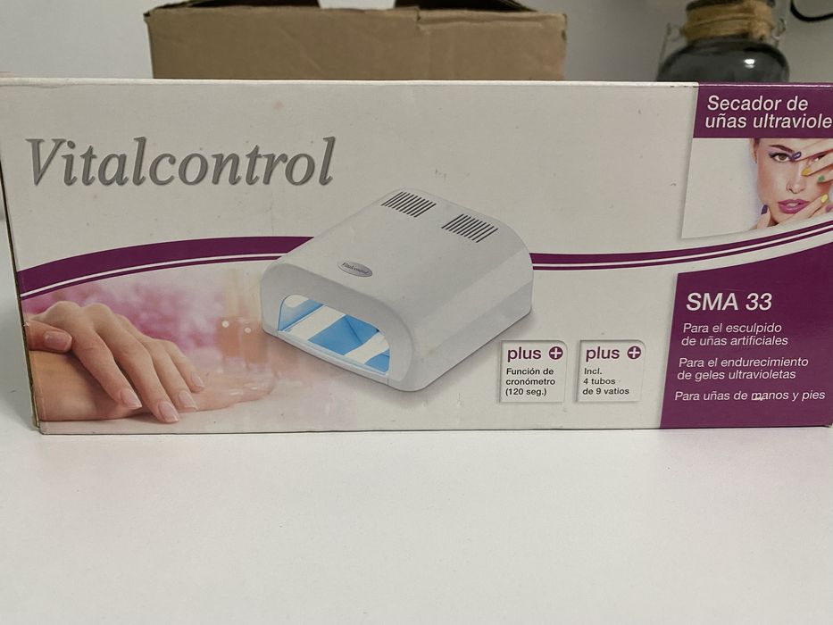 Set oja semipermanenta + pile noi + freza/ pila electrica +lampa uv