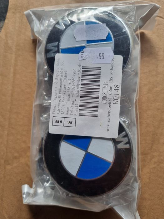Capace jante BMW 68mm originale