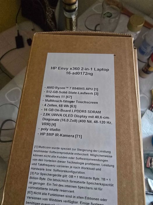 HP Envy x360 2in1 OLED 16"