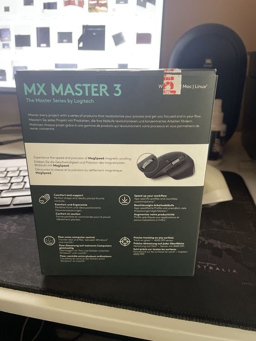 Logitech mx master 3 nou in cutie