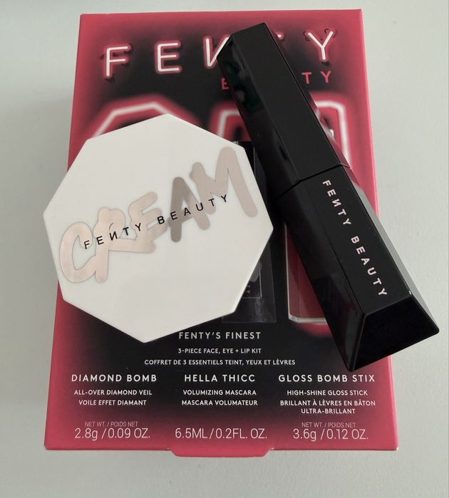 Fenty мини кремообразен руж + мини спирала