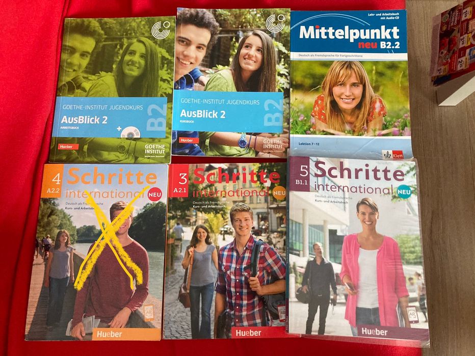 тетрадкапо химия, учебници на английски и немски