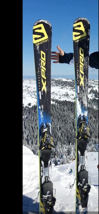 Schiuri Salomon X-Pro + legături Salomon – stare foarte bună