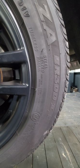 4x Anvelope Bridgestone Turanza ER300 I, 205/55 R16, RunFlat de VARĂ