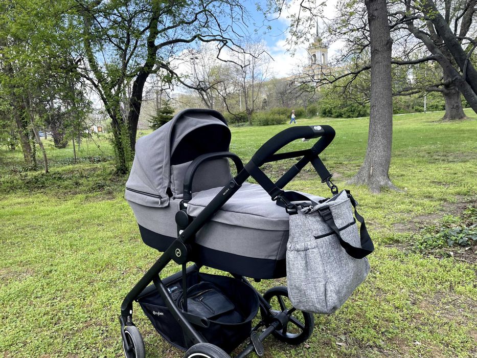Cybex Balios S 2 в 1, черно шаси