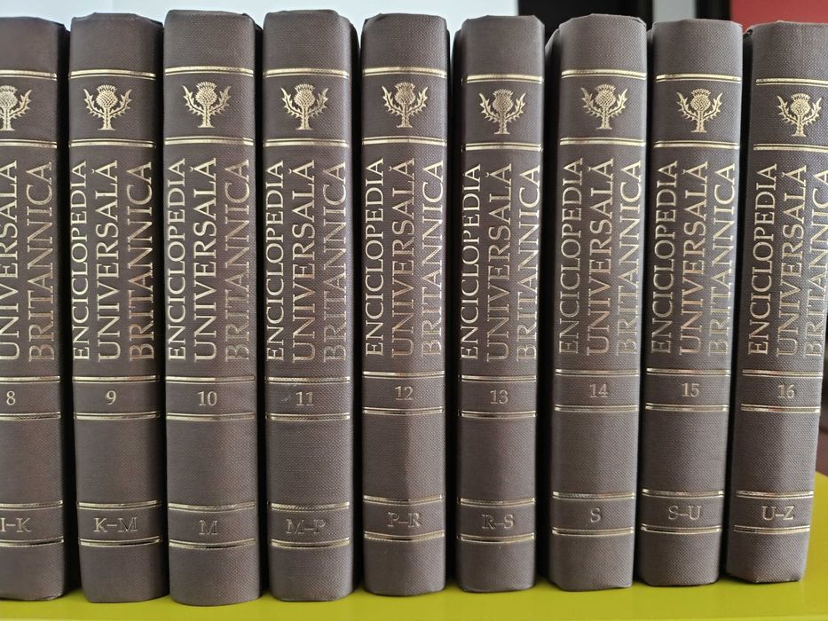 Colectie completa Enciclopedia Universala Britanica contine 16 volume