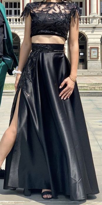 Рокля черна стилна