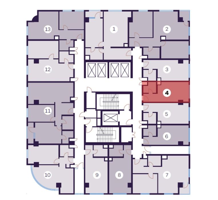 ПРОДАЕТСЯ Modera Towers 1/10/24 квартира коробка Шота Руставели.