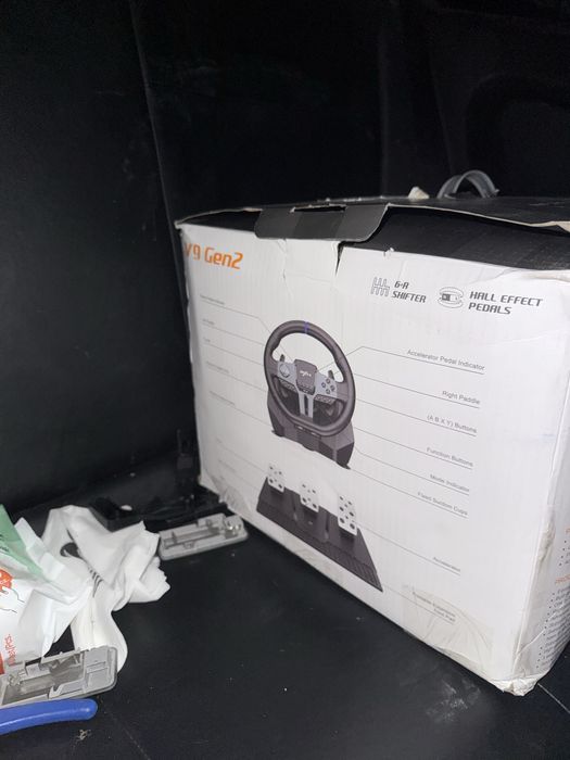 Волан с педали и шифтър 900 грсдуса pxn v9 gen2