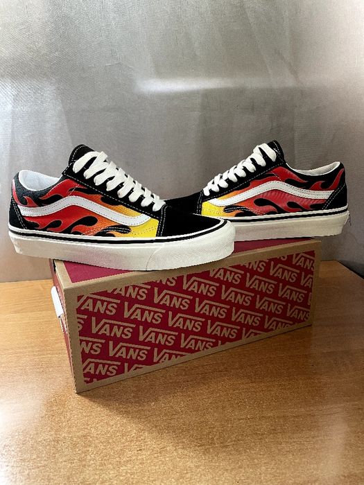 Vans old skool original flame gun
