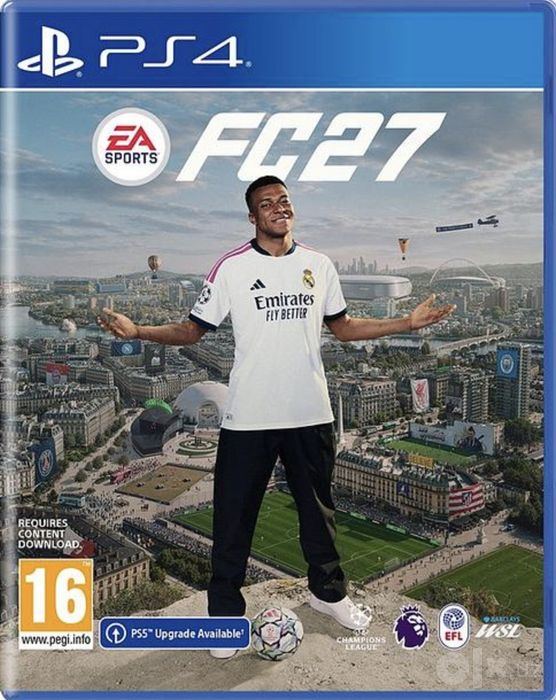 PS4 uchun uyin PES 2027 va FIFA 27