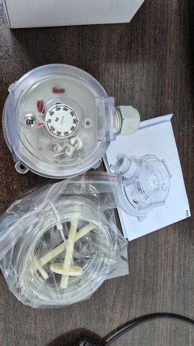 Реле перепада давления воздуха для вентиляции 50-500Па