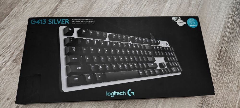 Клавиатура Logitech g413 Silver