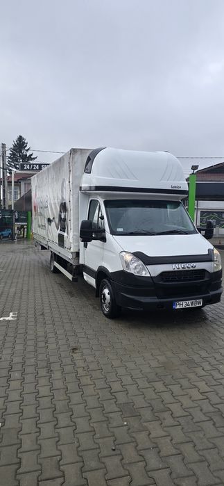 Iveco daily 50c15 6.2m se conduce cu B cu contract.