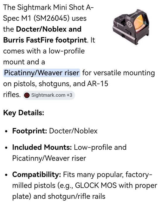 Бързомер Sightmark Mini A-Spec