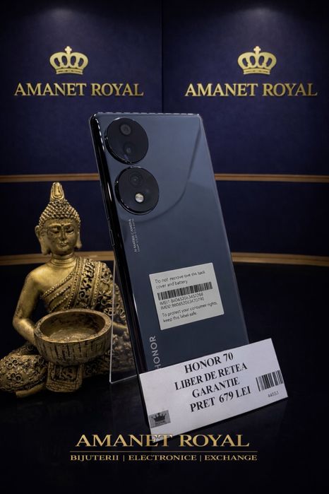 Amanet ROYAL : Honor 70 / 256 GB  8GB Ram + 2 / Garantie
