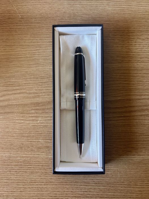 Pix Montblanc Meisterstück Platinum-Coated LeGrand Ballpoint NOU, cu garantie - cadou premium