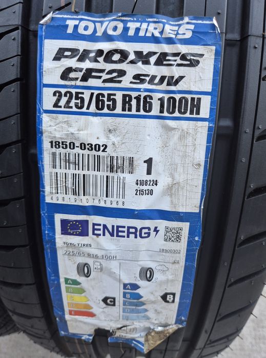 Set 2buc 225/65 R16 100H Toyo Proxes CF2 SUV vară