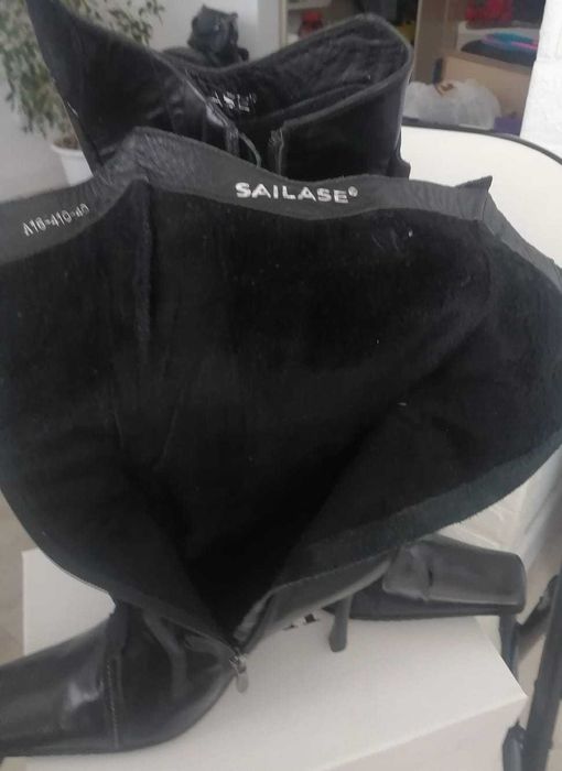 Сапоги кожа натуральная