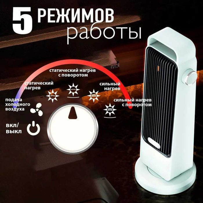Тепловентилятор XH-2001 белый