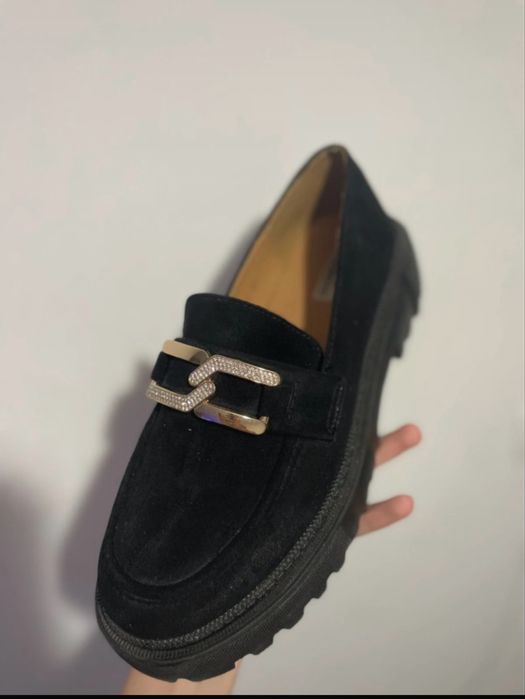 Mocașini dama negri