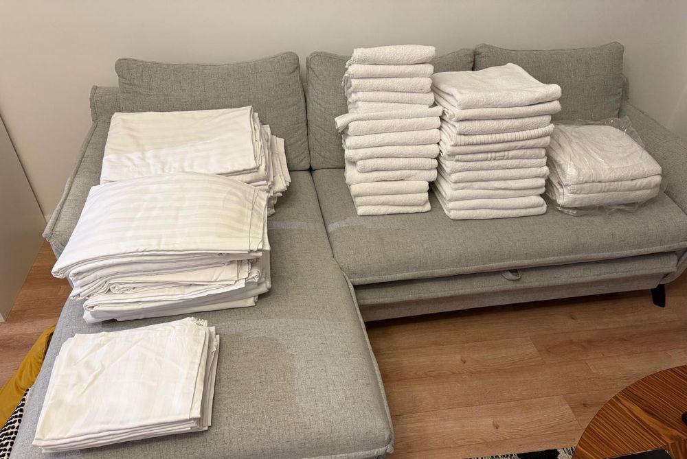 Lenjerie si prosoape inchiriere in regim hotelier