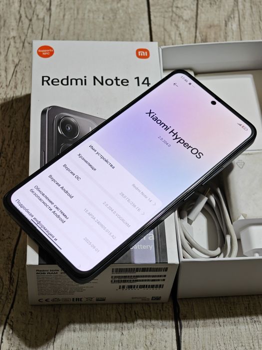 Redmi Note 14 256 gb Ram 8 EAC