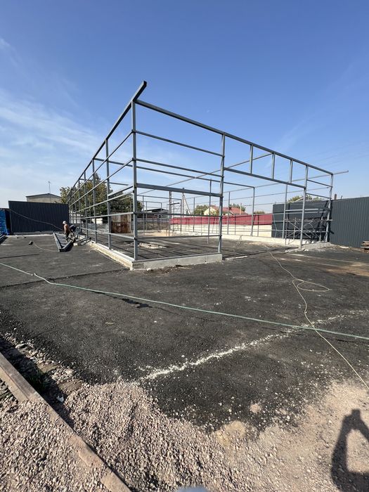 Монтаж под ключ. Монтаж сендвича панеля. Montaj sendvich panel.