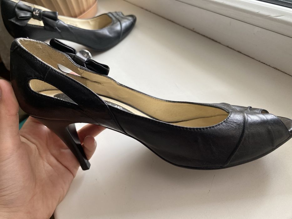 Туфли кожаные б/у 37 размер