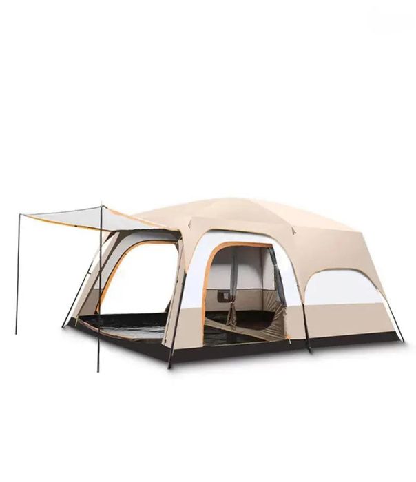 Двухслойная двухкомнатная 8 местная палатка от CHANODUG CD-2077