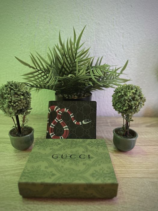 мъжки портфейл Gucci snake