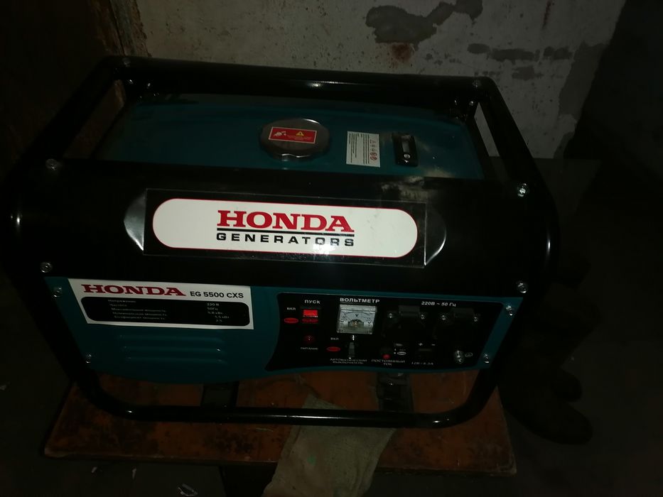 Генератор и бензопила