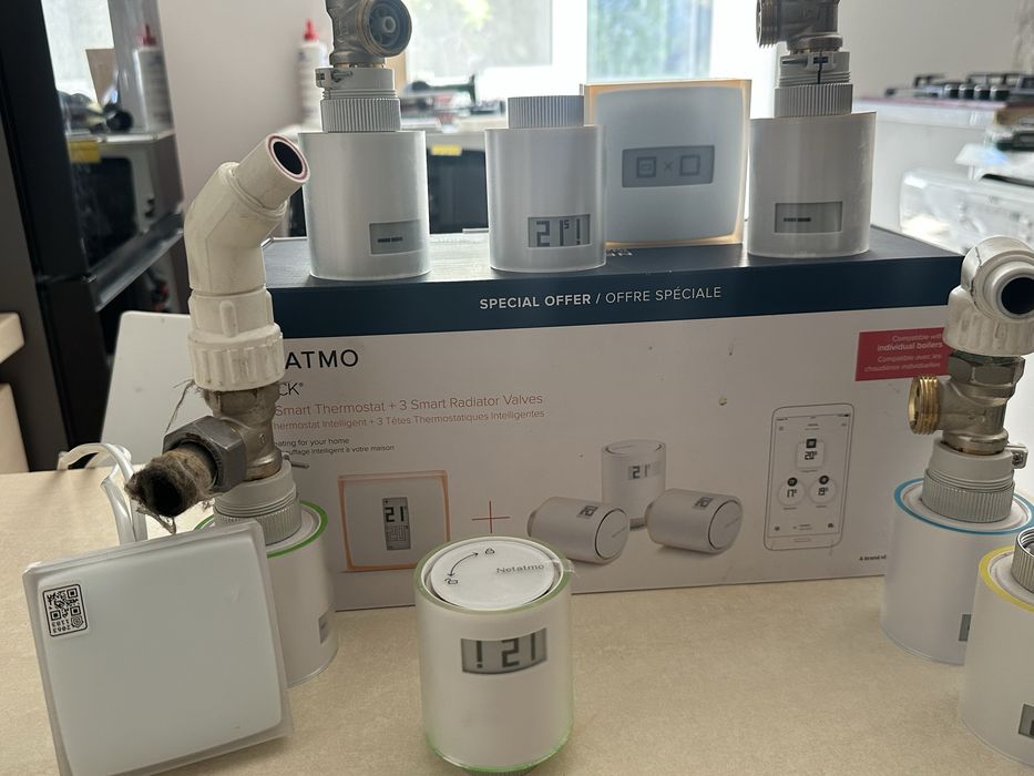 Netatmo Smart Heating — sistem termostatic inteligent pentru 7 calorifere