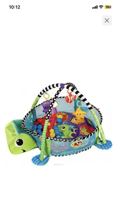 Коврик Черепашка. Размер 95x64 см