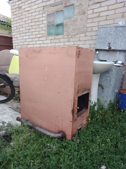 Продам котел с газовой горелкой