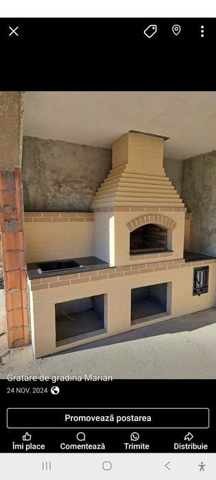 Gratare,zidite,caramida ,moderne.seminee