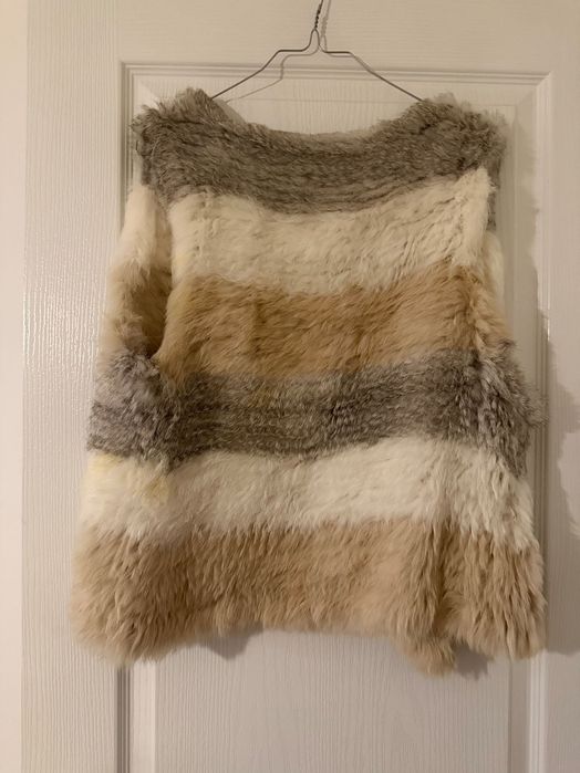 Елек от заек естествен косъм