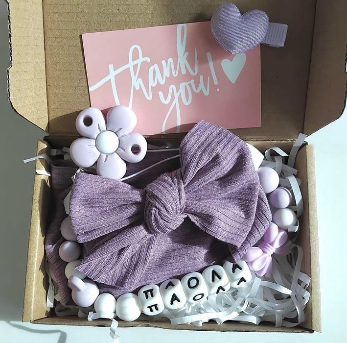 Клипс за биберон / подаръчна кутия