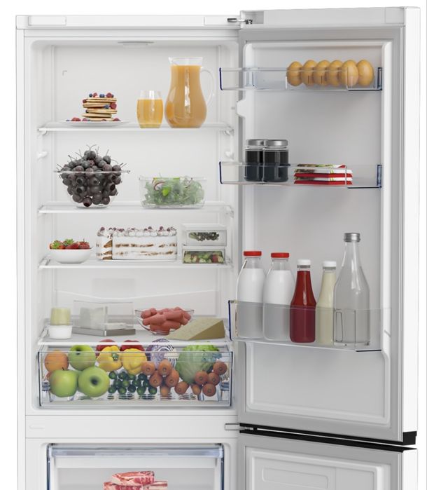 Холодильник с морозильником BEKO