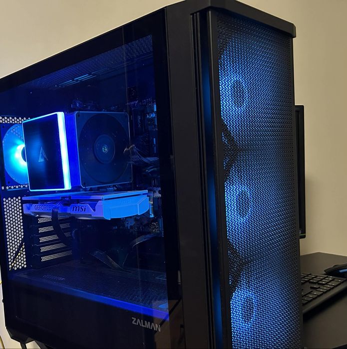 Ново Gaming PC  RTX 5060 TI / AMD Ryzen 7 5700/ 32 GB Ram в Гаранция!