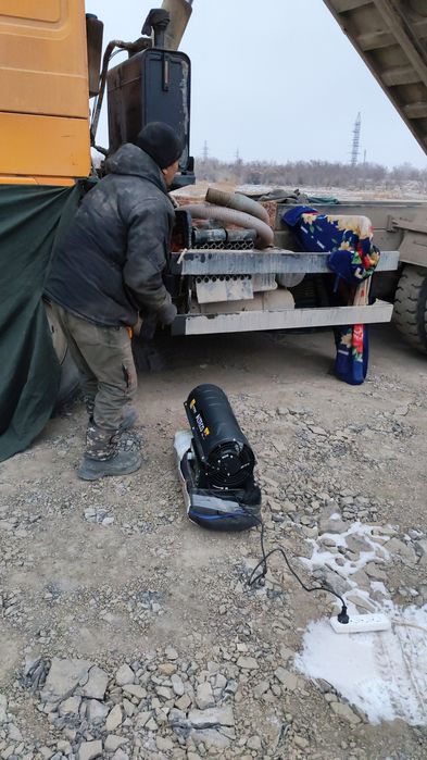 Отогрев авто спецтехник