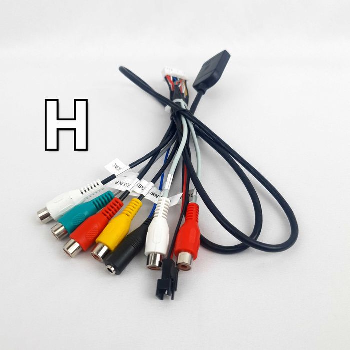 Intrare SIM–Adaptor cu 20 de Pini–Cablu Navigatie Android AUTO–RCA–SUB