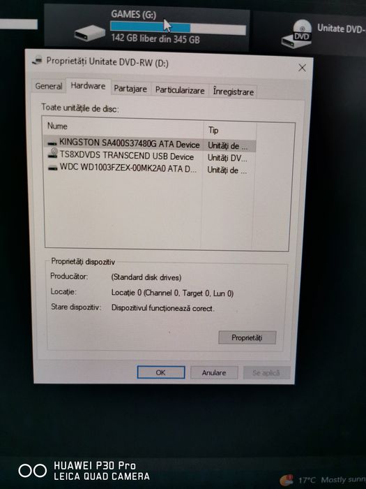 DVD-Rw Transcend și SAMSUNG slim