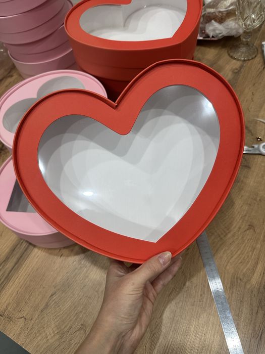 Коробки сердце для подарка