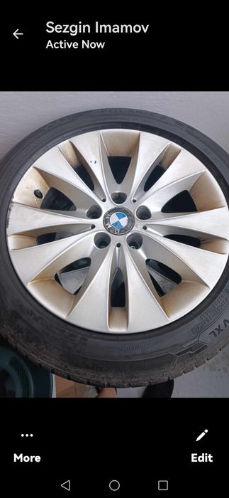 Продавам джанти 17- ли за BMW