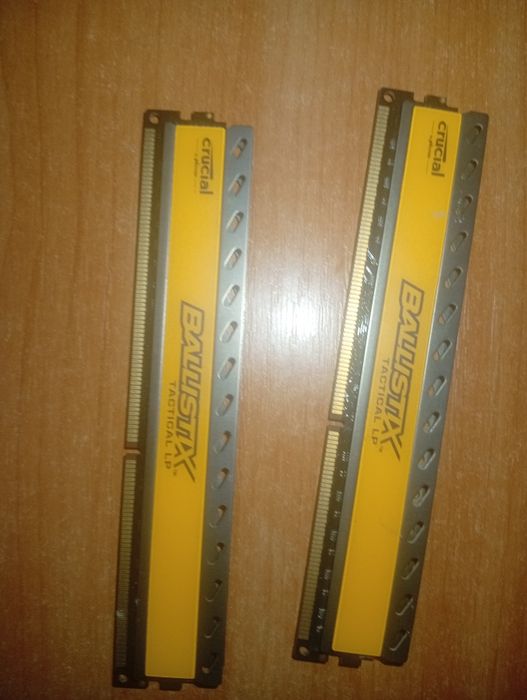 Оперативная память DDR3 8GB (2x4GB) Crucial Ballistix Tactical LP CL8