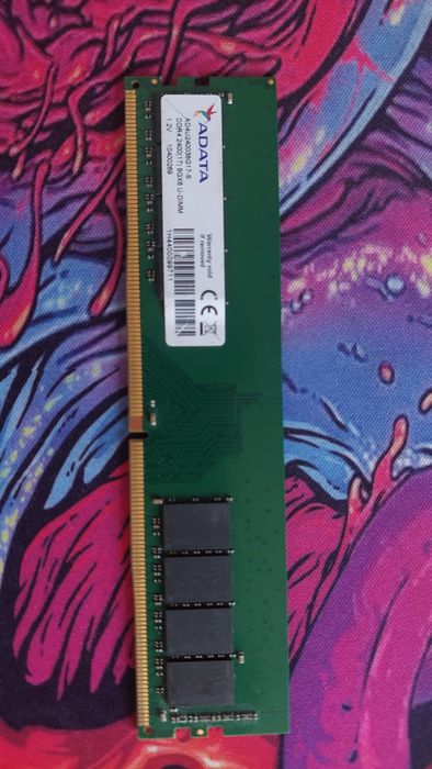Ram ddr4 8gb 2400 MHz, cl 17, adata