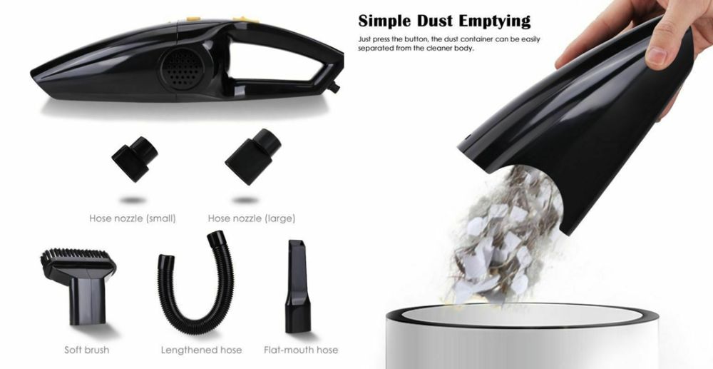 Aspirator portabil, masina, pt animale, incarcare bricheta masina Nou!