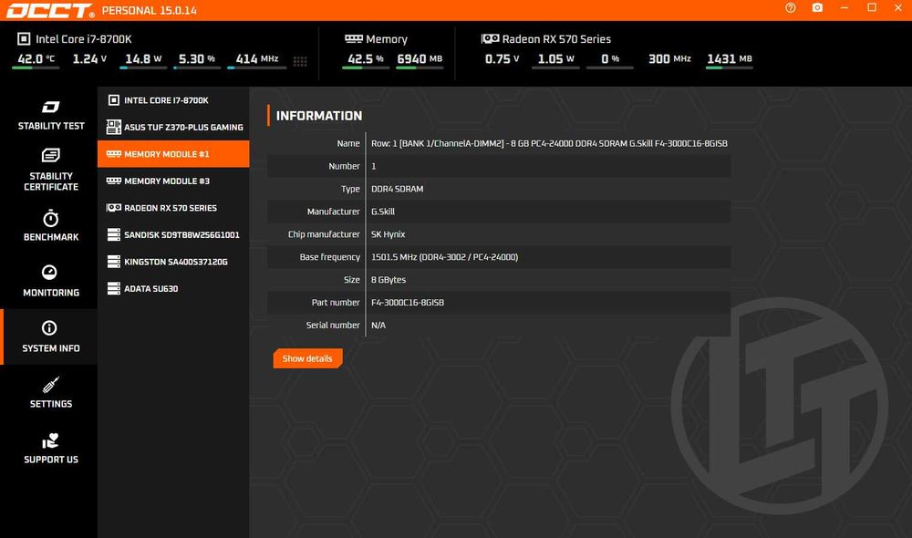 PC Gaming i7-8700K | 16GB DDR4 3000 | RX 570 | SSD x3 | Răcire pe Apă